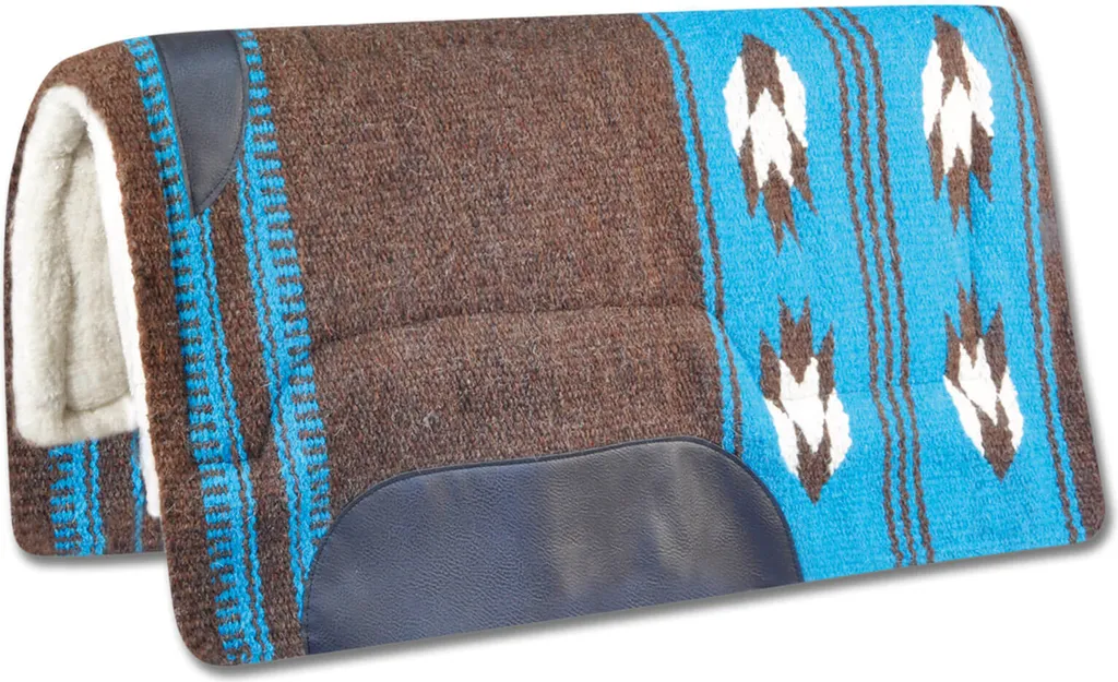 Tapis de Selle Western Utah Waldhausen Multicolore pour Cheval et Poney