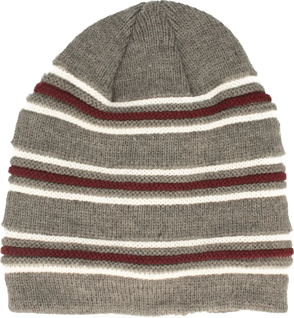 Caldo cappello a maglia per bambini con strisce in rilievo di Hut-Breiter