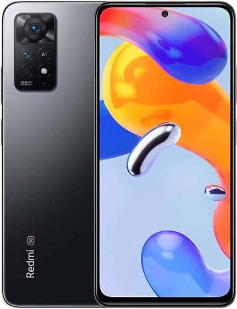 Xiaomi Redmi Note 11 Pro 5G 8GB RAM 128GB dual graphitgrau Produktbild 