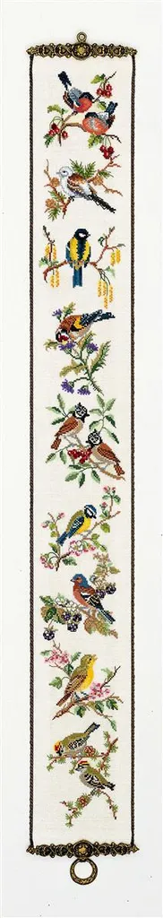 Broderie point de croix compté Ringing Birds Eva Rosenstand 115cm