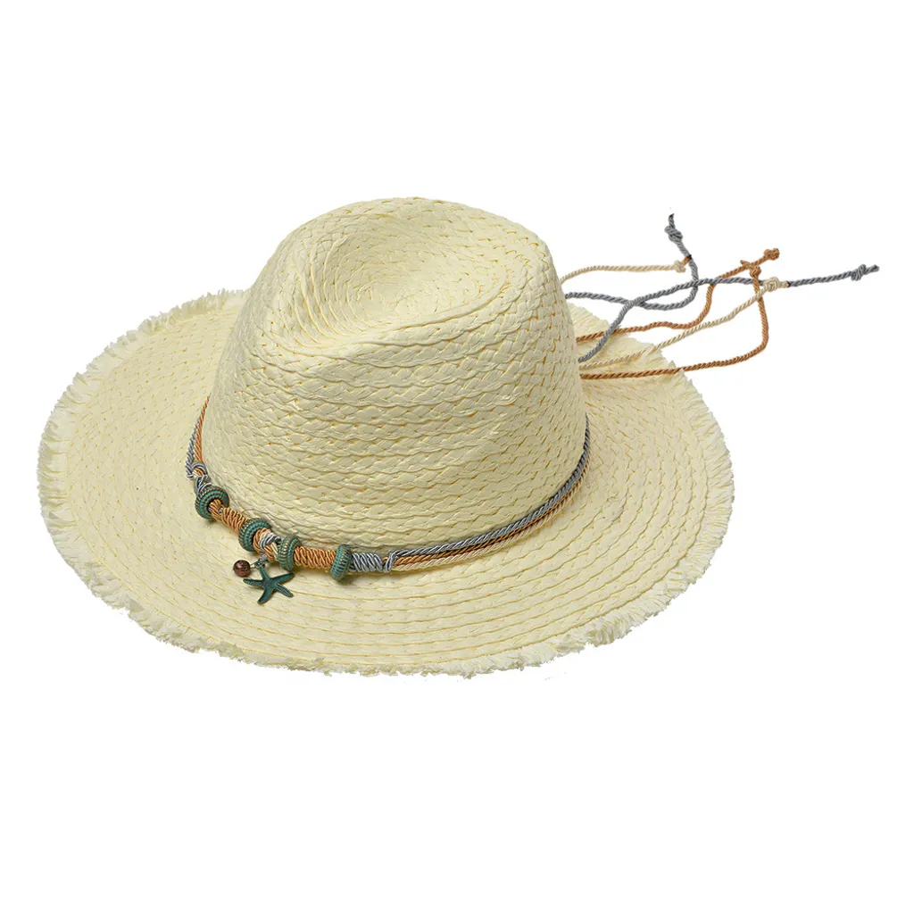 Offerta Cappello Donna Clayre & Eef Beige | Paglia di Carta Top - 1