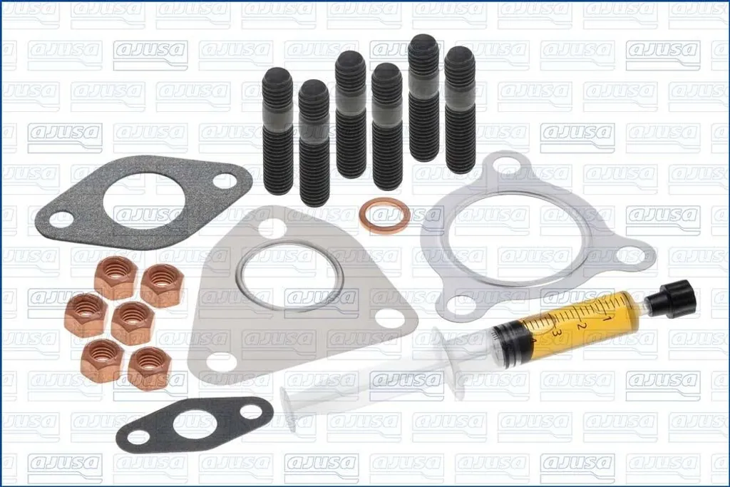 Kit de montage turbocompresseur AJUSA JTC11481 pour OPEL Astra H et Corsa D