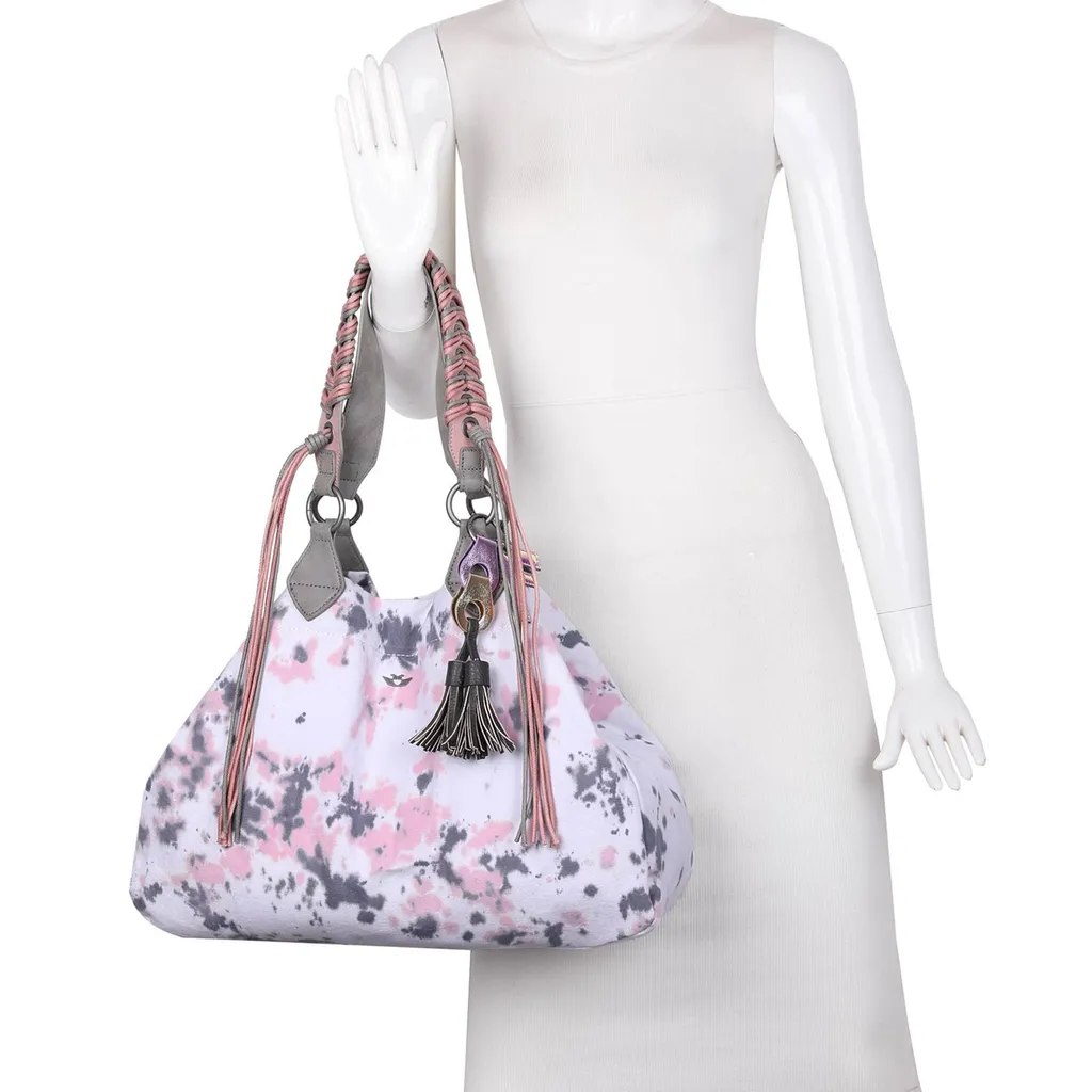 Fritzi aus Preußen borsa shopper Izzy Medium Limited Gipsy Canvas Shopper Batik multicolore - 6