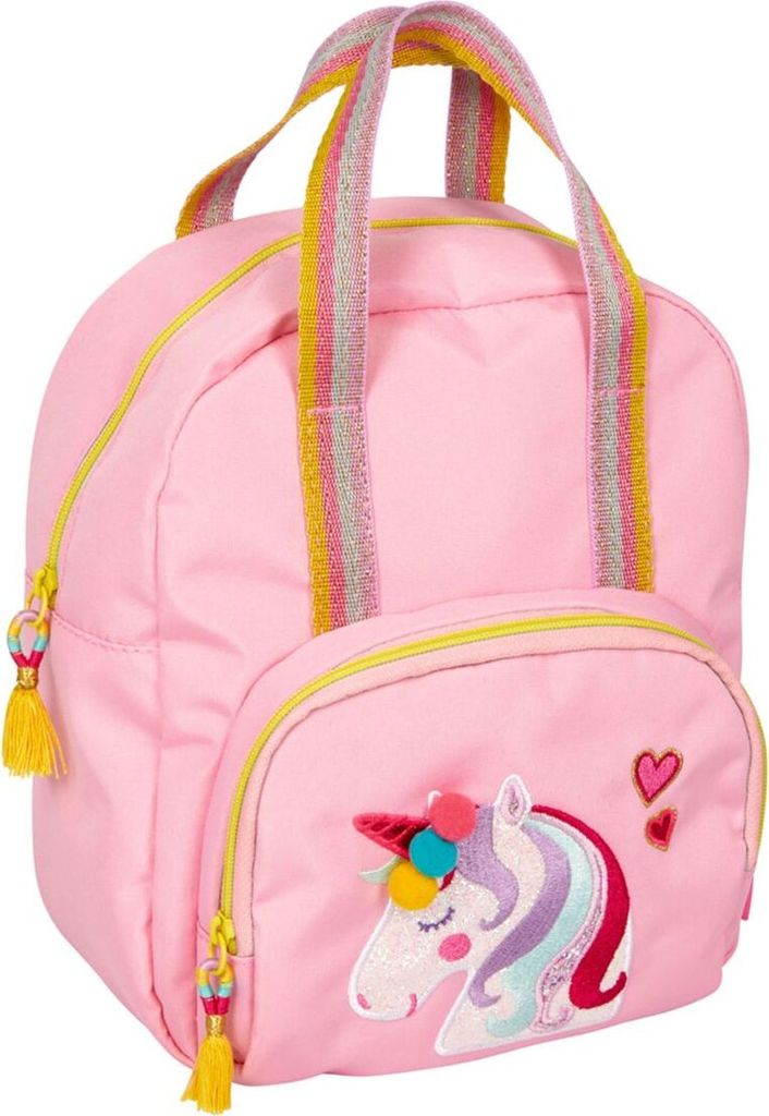 Coppenrath 22056 - Die Spiegelburg - Einhorn-Paradies - Rucksack Glitzer Einhorn