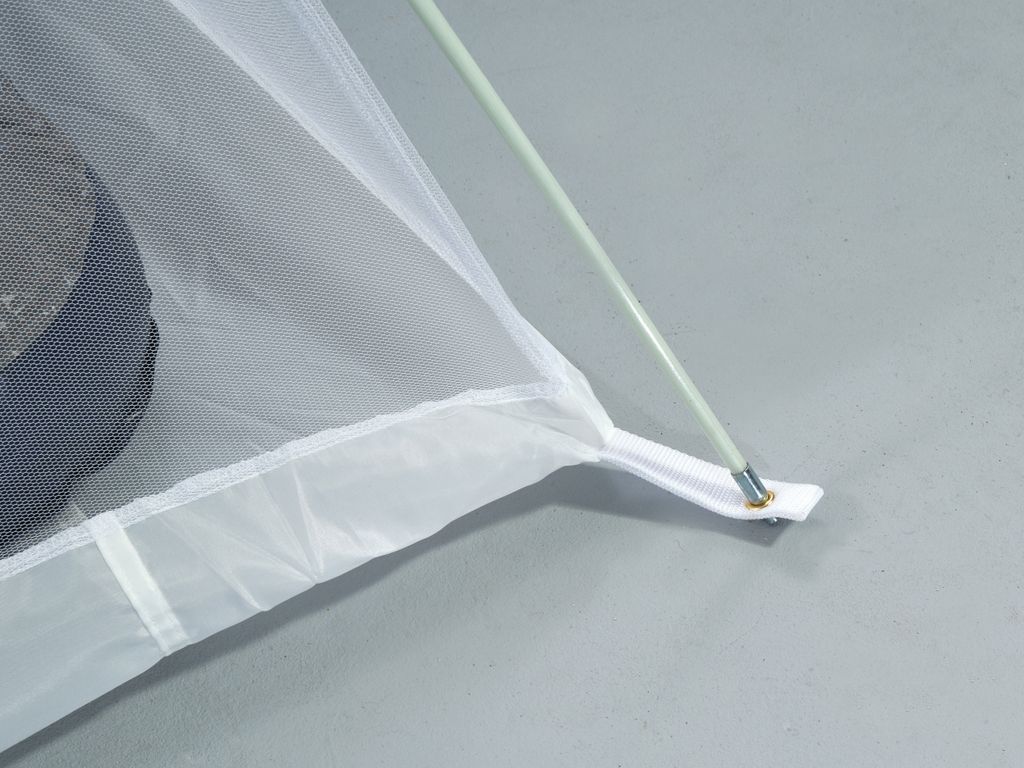 Deconet Moskitonetzzelt Cupola Weiß – L210xH100xB100cm Produktbild 6