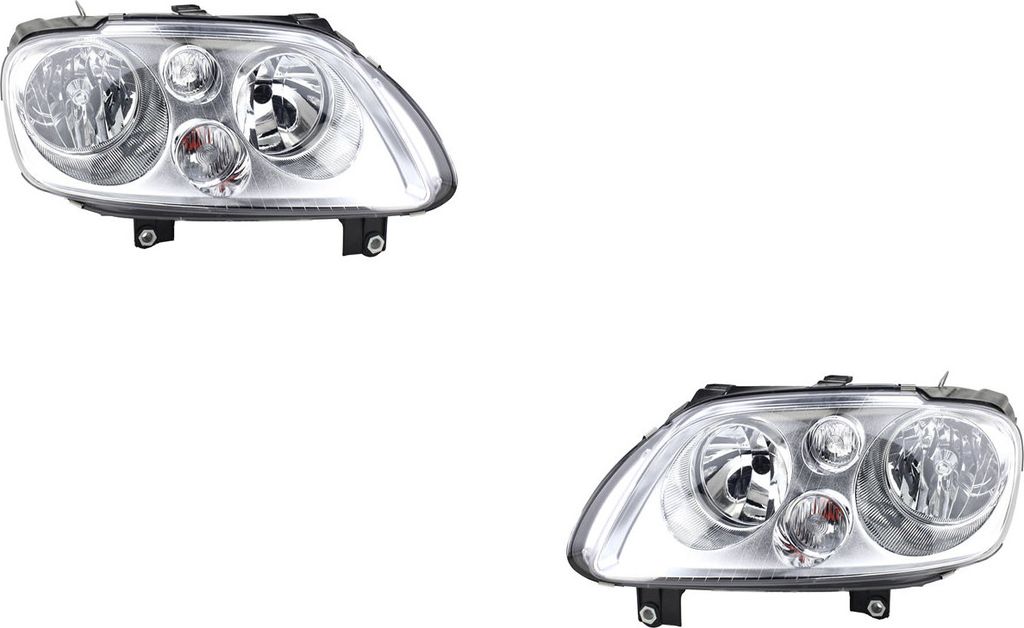 Johns, Scheinwerfer Satz Halogen passend für VW Touran 1T 2003 - 2006 LR Satz H7 H7 Neu 1T0941005F 1T0941005D 1T0941005M 1T0941005R 1T0941006F 1T0...