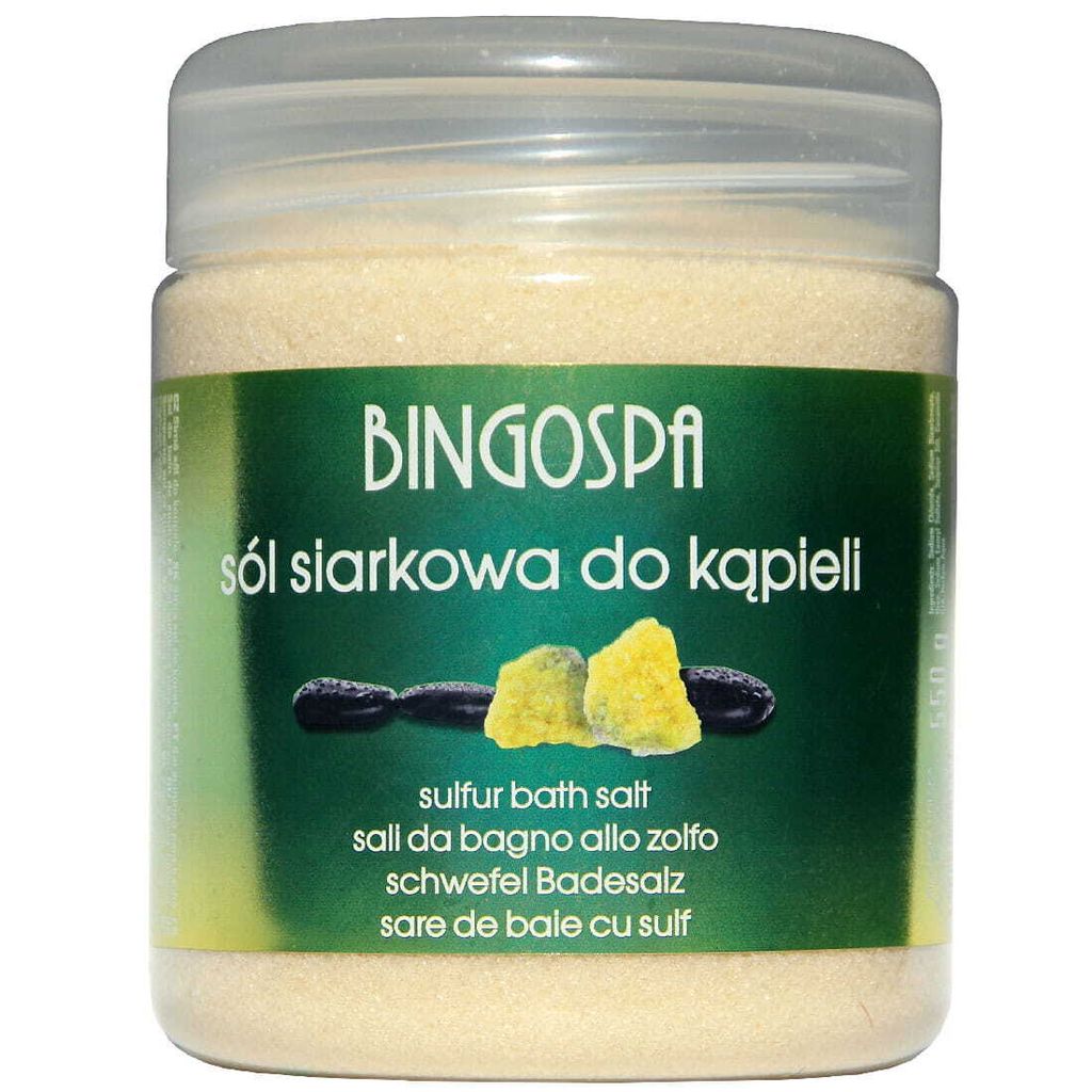 BingoSpa Sól siarkowa do kąpieli, 600g Obrázek produktu 
