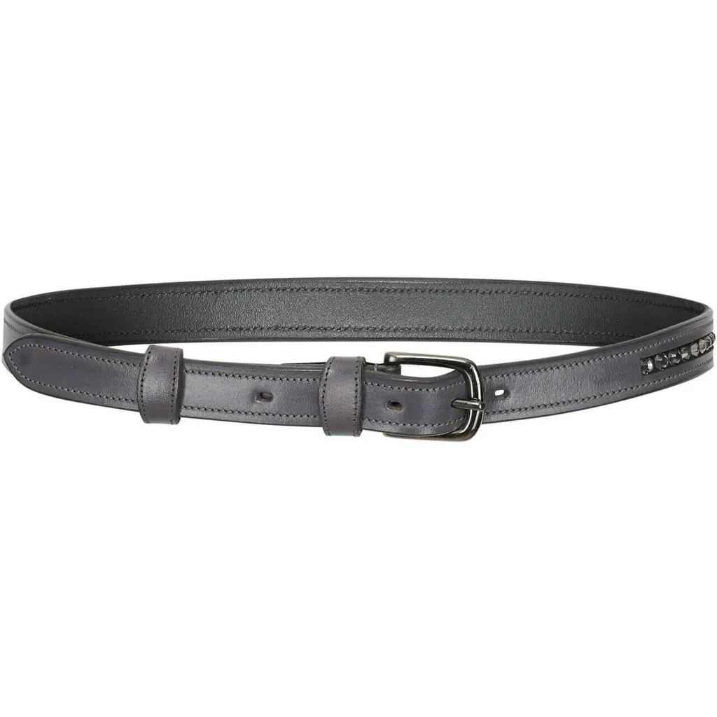 Ceinture de Cavalier en Cuir IRHOlania Imperial Riding Grise 95 cm