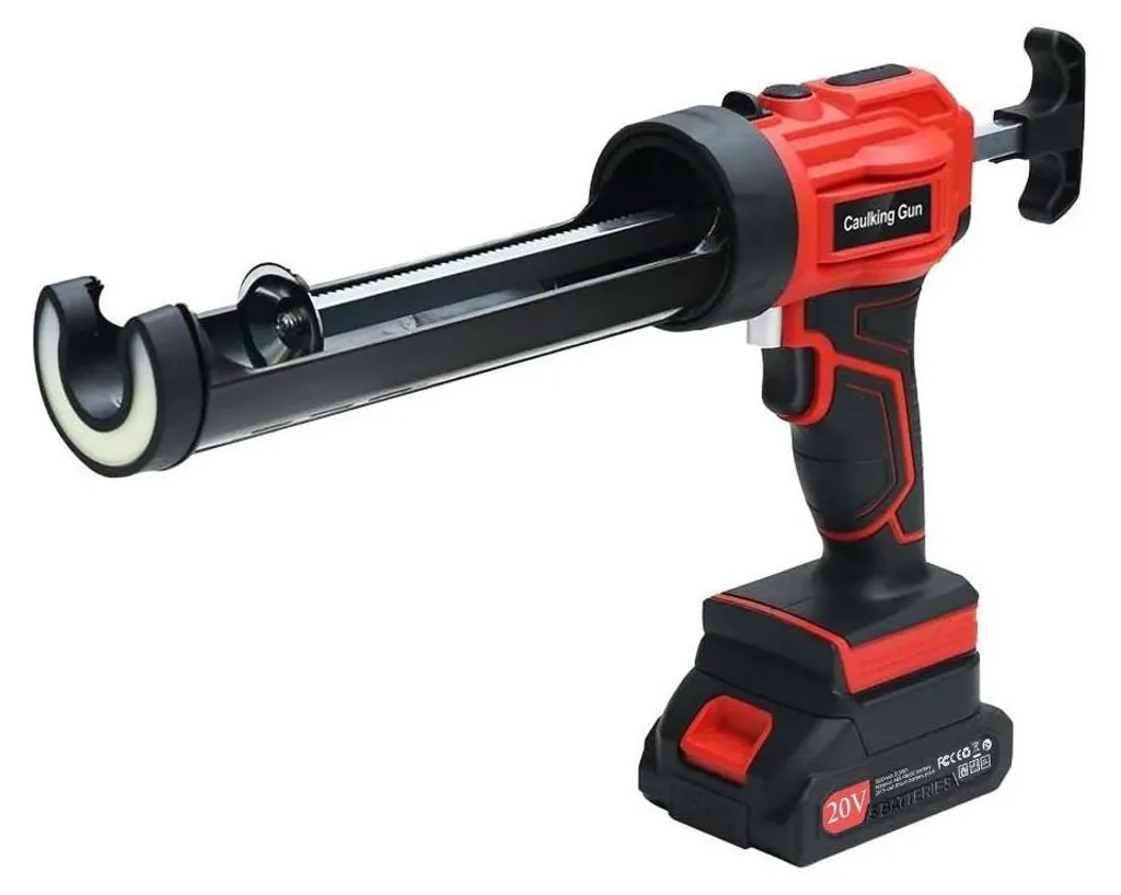 Pistolet à cartouche électrique LED avec 4 vitesses et batterie lithium