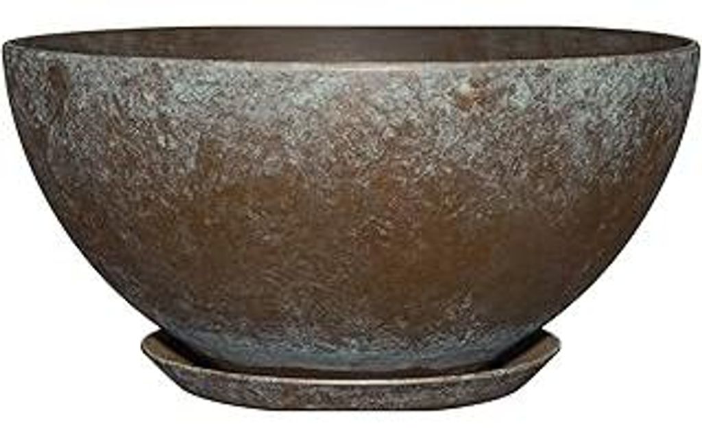 Classic Home and Garden 3/807G/1 Vogue Pflanzgefäß Rosie Schüssel, 25,4 cm 10 Rosie Verwittertes Kupfer