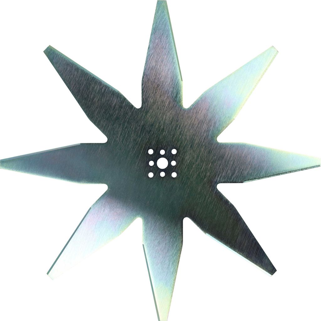 vhbw Ersatz-Messer kompatibel mit Stiga Autoclip 530 SG, 528S, 527S Rasenmäher - Ersatzklinge Silber, Edelstahl (rostfrei)