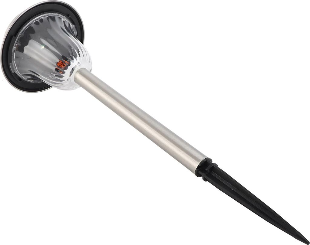 10 Pack Solar Garten Lichter im Freien Edelstahl weiß LED Weg Lampe Garten Dekoration Landschaft Beleuchtung für Patio Rasen Hof Gehweg