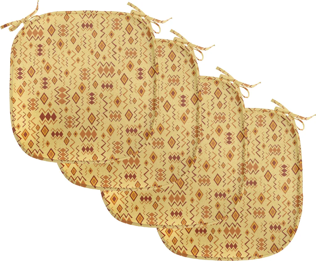 Offerta Set 4 Cuscini ABAKUHAUS 40x40 Impermeabili Sand Brown