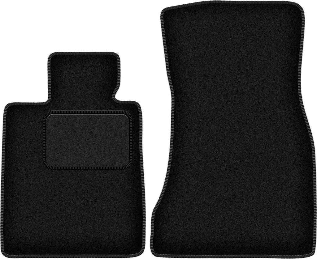 Tappetini Velluto Nero BMW 7 G11 (2015-) Wielganizator - Set 2pz