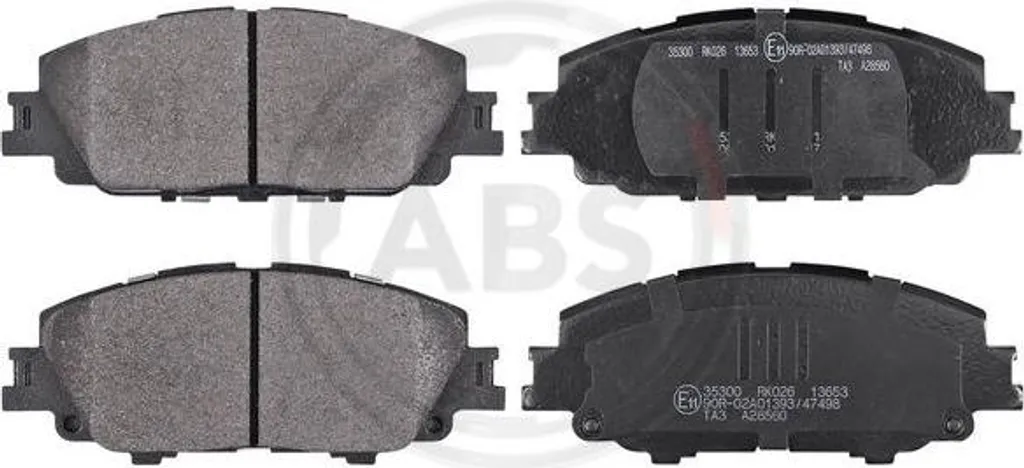 Plaquettes de Frein Haute Qualité A.B.S. 35300 Spécial Toyota Hybride
