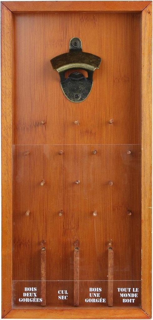 Paris Prix 69824, Erwachsener, Unisex, Drinnen/Draußen, Holz, Braun, Transparent, 185 mm