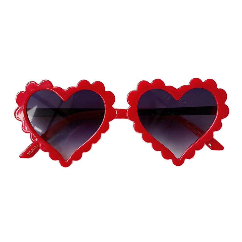 Hübsche Herzförmige Sonnenbrille Damenbrillen Sunglasses UV400-Schutz für