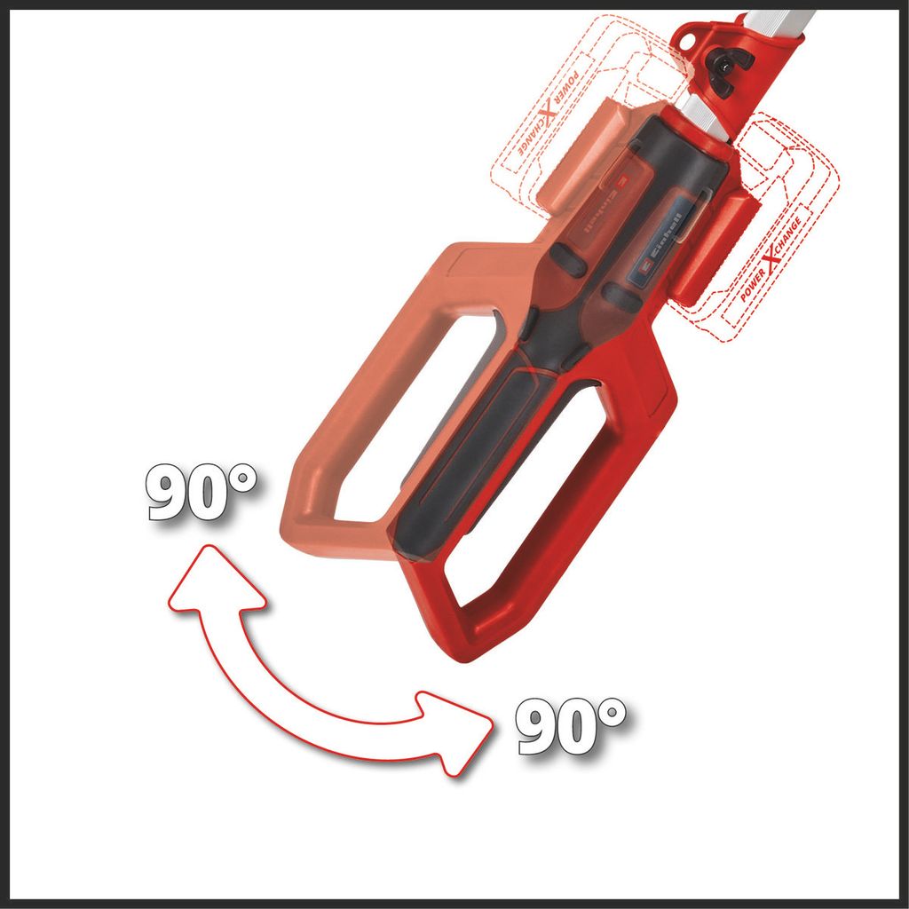 Einhell Power X-Change Akku-Stab-Heckenschere GC-HH 18/45 Produktbild 6