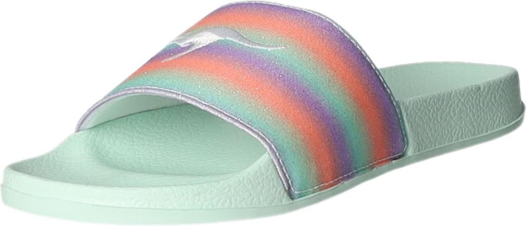 Kangaroos Mädchen Pantolette K-Slide Shine mint
