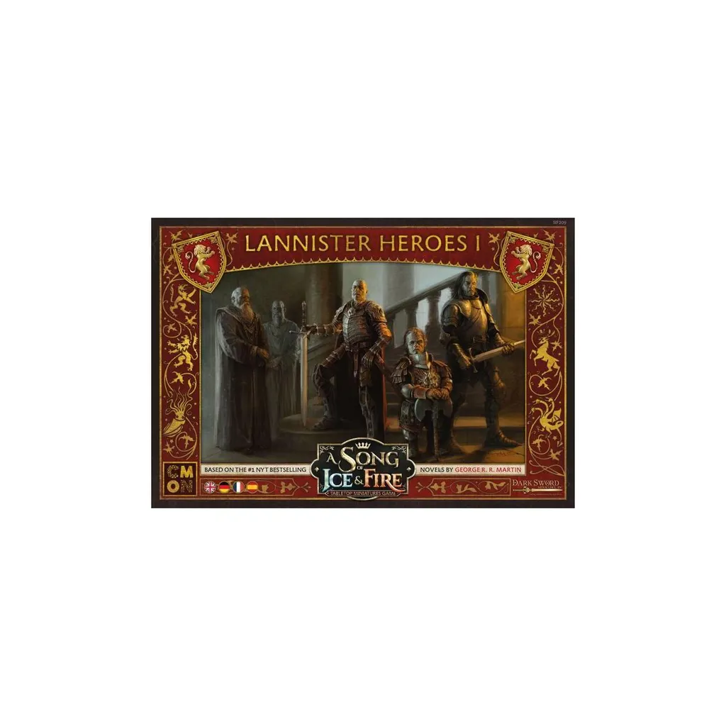Améliorez votre Armée Lannister : Set de Figurines Héros I - Trône de Fer