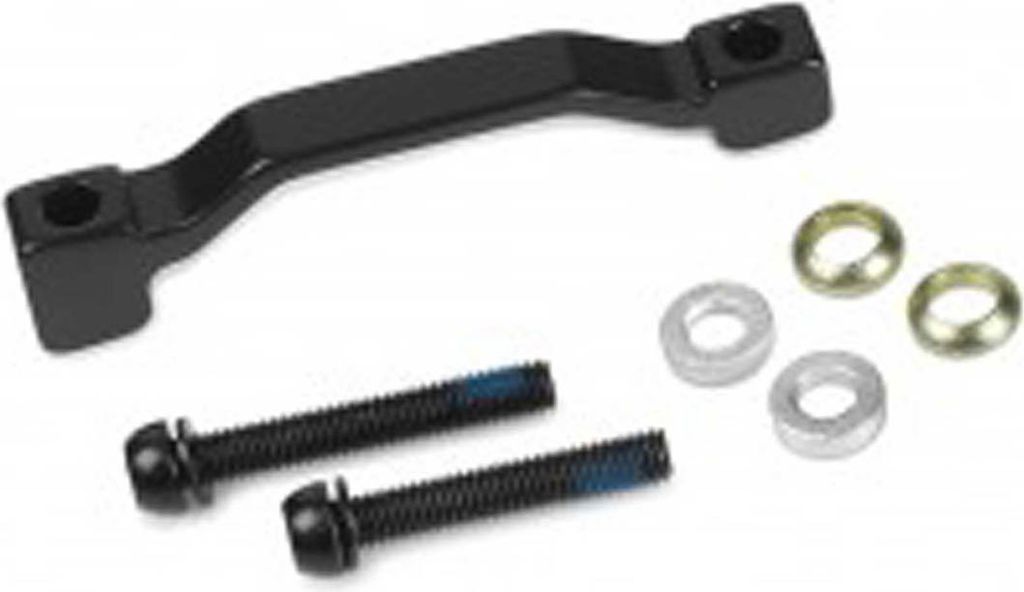 XLC Scheibenbremsadapter für PM-Bremse PM-Gabel VR Ø203 mm (PM7 dirct mount), schwarz