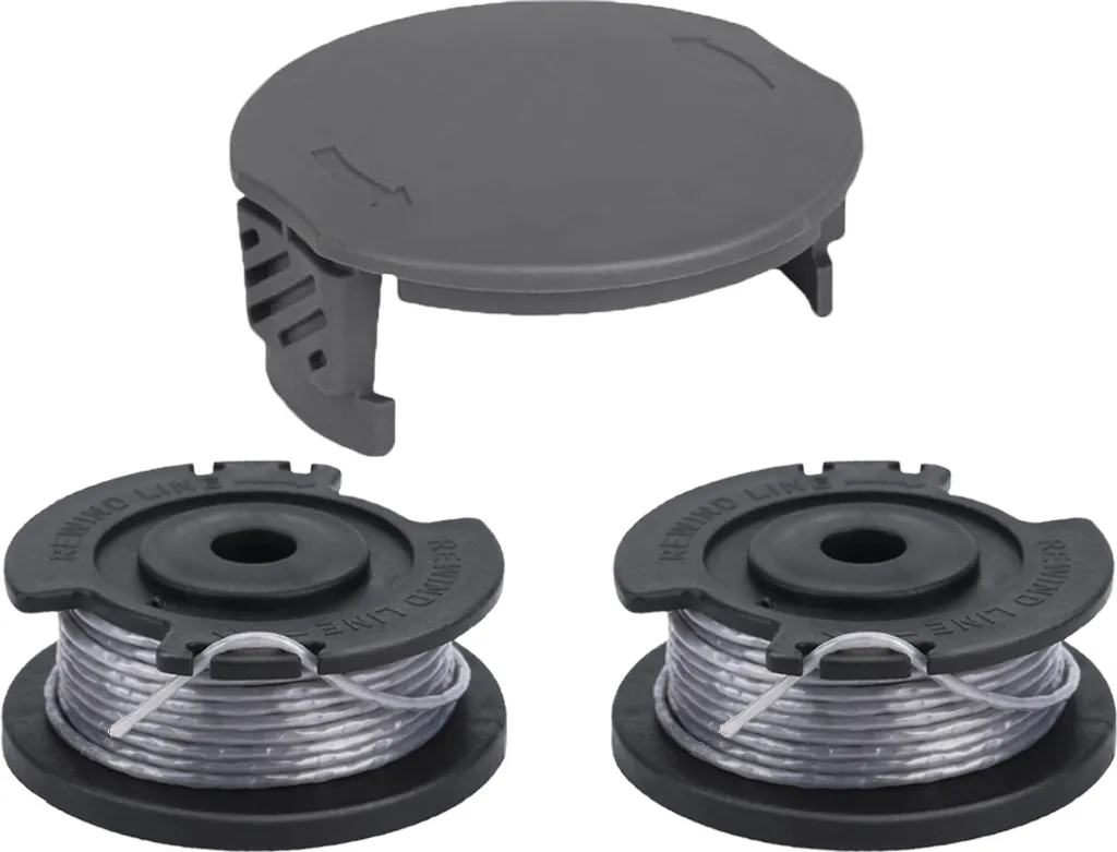 INF Bobine di filo con filo per decespugliatore Tagliaerba Bosch EasyGrassCut 18-230 Nero