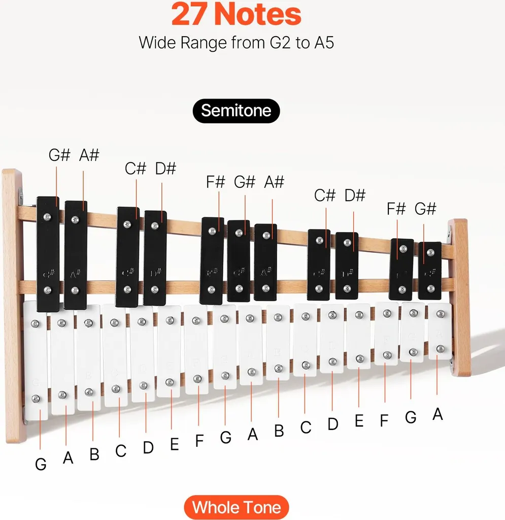 Carillon Xylophone avec Sacoche : Solution Complète pour Apprendre Partout