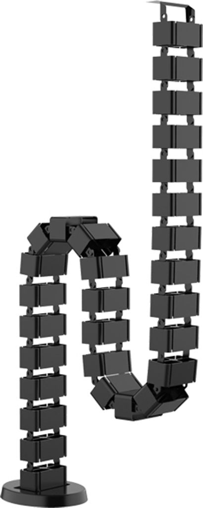 Kabelführung Spacetronik SPK-170B - Flexibel Kabelkanal für Höhenverstellbare - Auswechselbare Blöcke - Einfaches Kabelmanagement für Ihr Zuha...