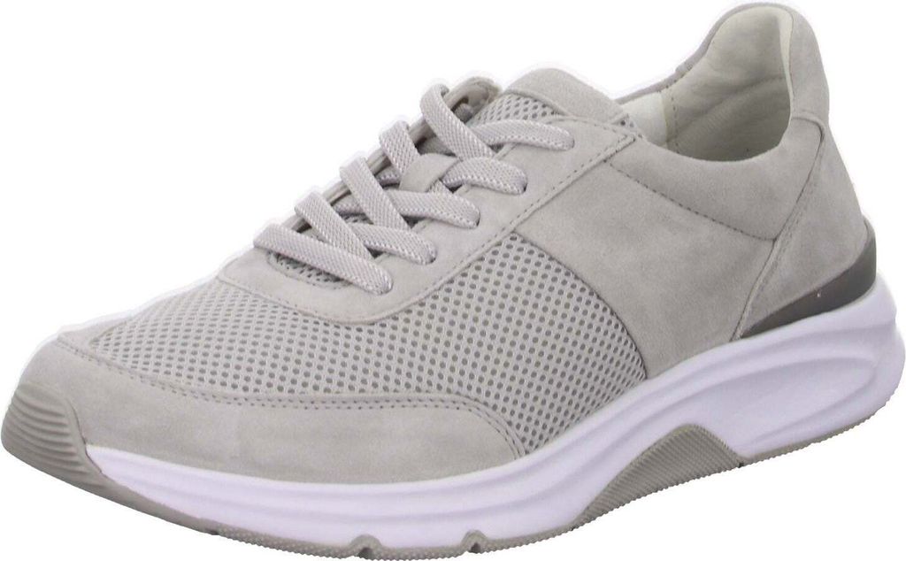 Gabor ROLLINGSOFT Damenschuhe - sportliche Schnür- Halbschuhe grau Freizeit NEU