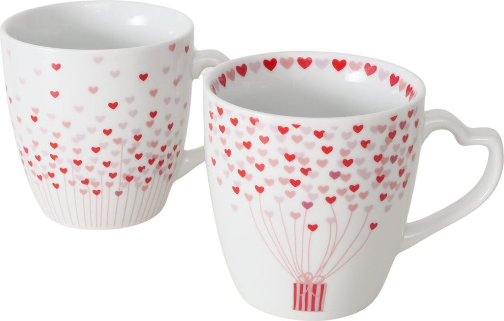 Tassen für Verliebte SHERINE, 480 ml, 2er-Set