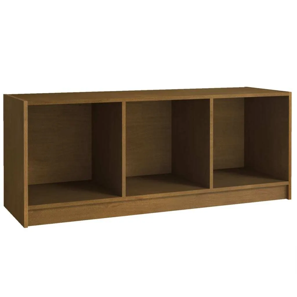 Ottimizza il Living: Mobile TV 104cm Legno Pino Massiccio Miele