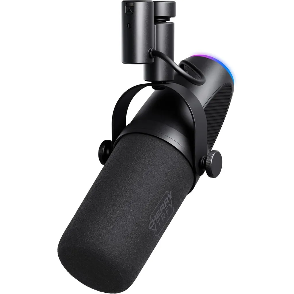 Pack Studio de Streaming avec Micro USB RGB et Support de Bureau CHERRY