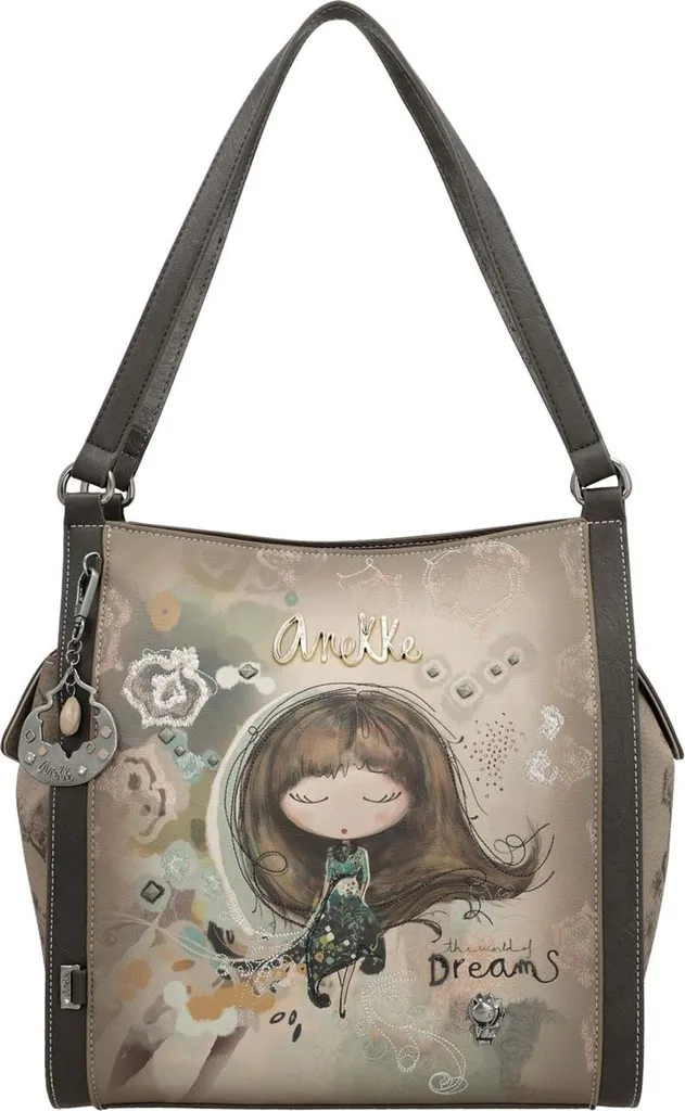 Anekke borsa a tracolla Real Tote Bag Multicolor multicolore - 3