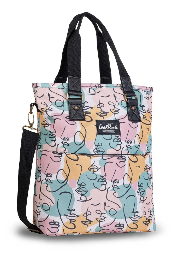 Sac Coolpack Amber ART DECO avec Bandoulière Réglable et Motif Chic