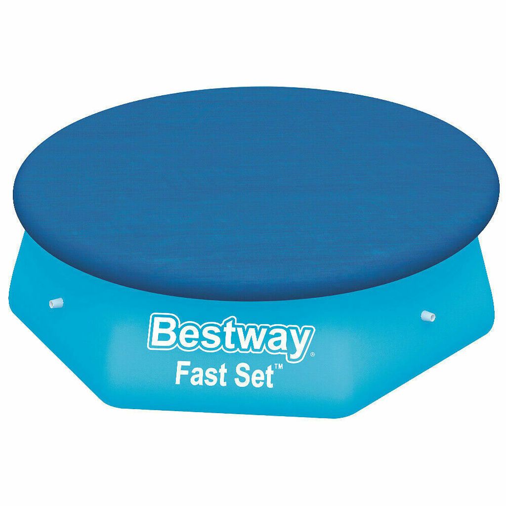 Bestway Abdeckplane Poolabdeckung Abdeckung Swimmingpool Fast Set Pool Ø 2.90m