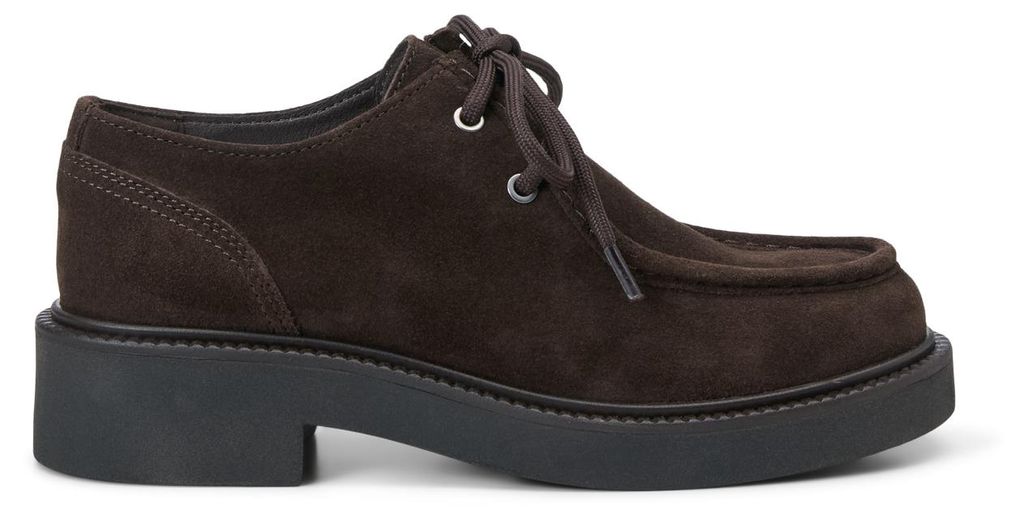 MarcO`Polo Accessoires (318) Leather Lace Up Shoes Burnt Produktbild 