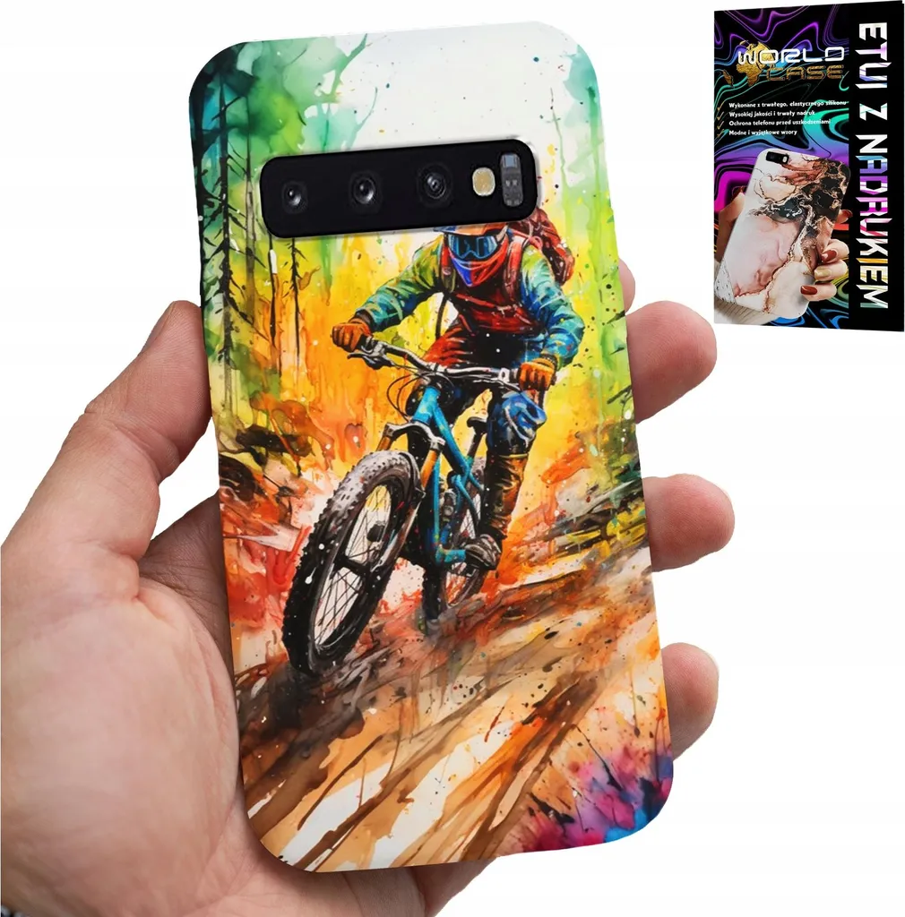 Custodia Per Samsung Galaxy S10 - Film Sulle Spedizioni Estreme In Mountain Bike
