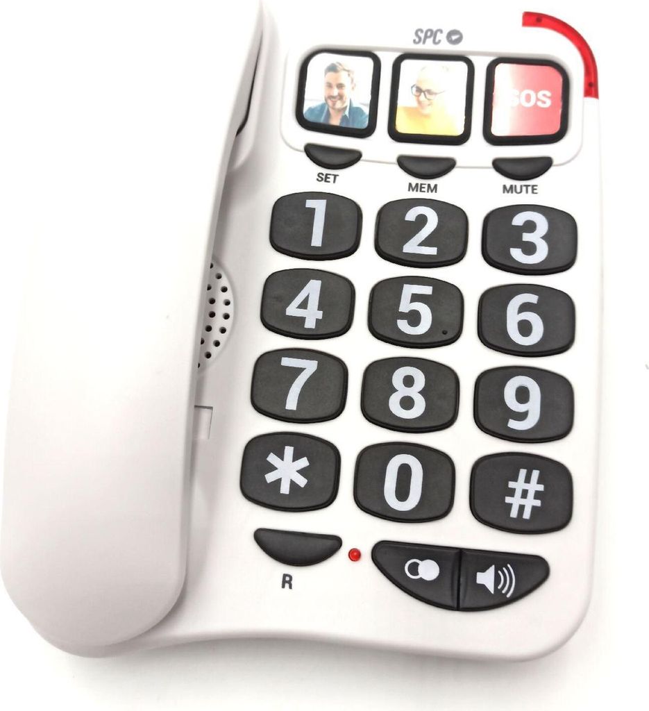 SPC Comfort Numbers 2 Senioren Festnetztelefon Große Tasten Produktbild 6