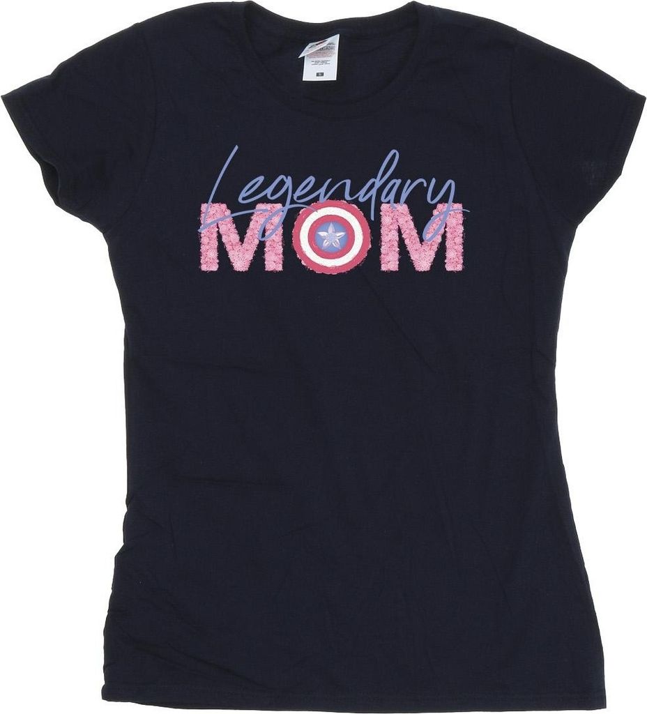 Marvel - "Avengers Mum" T-Shirt für Damen BI4066 (XL) (Marineblau)