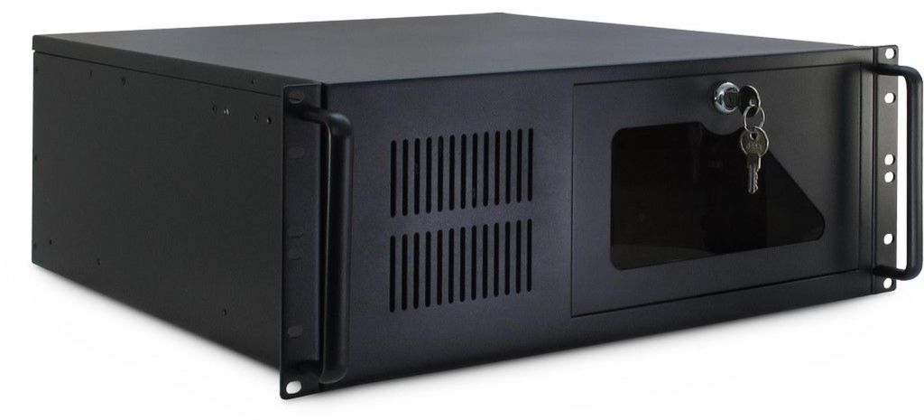Inter-Tech IPC 4U-4088-S Rack nero Immagine del prodotto 