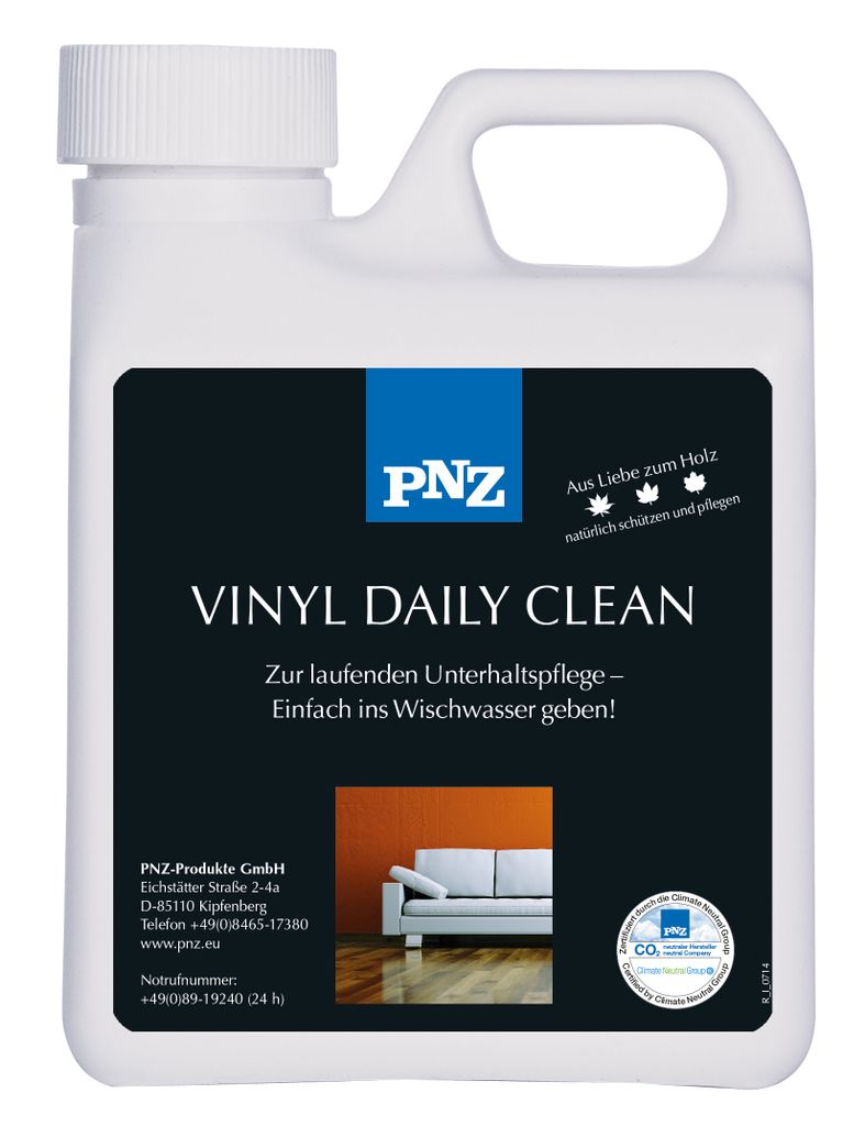 PNZ Vinyl Daily Clean 1L – Hochwertiger Reiniger für die regelmäßige Bodenpflege