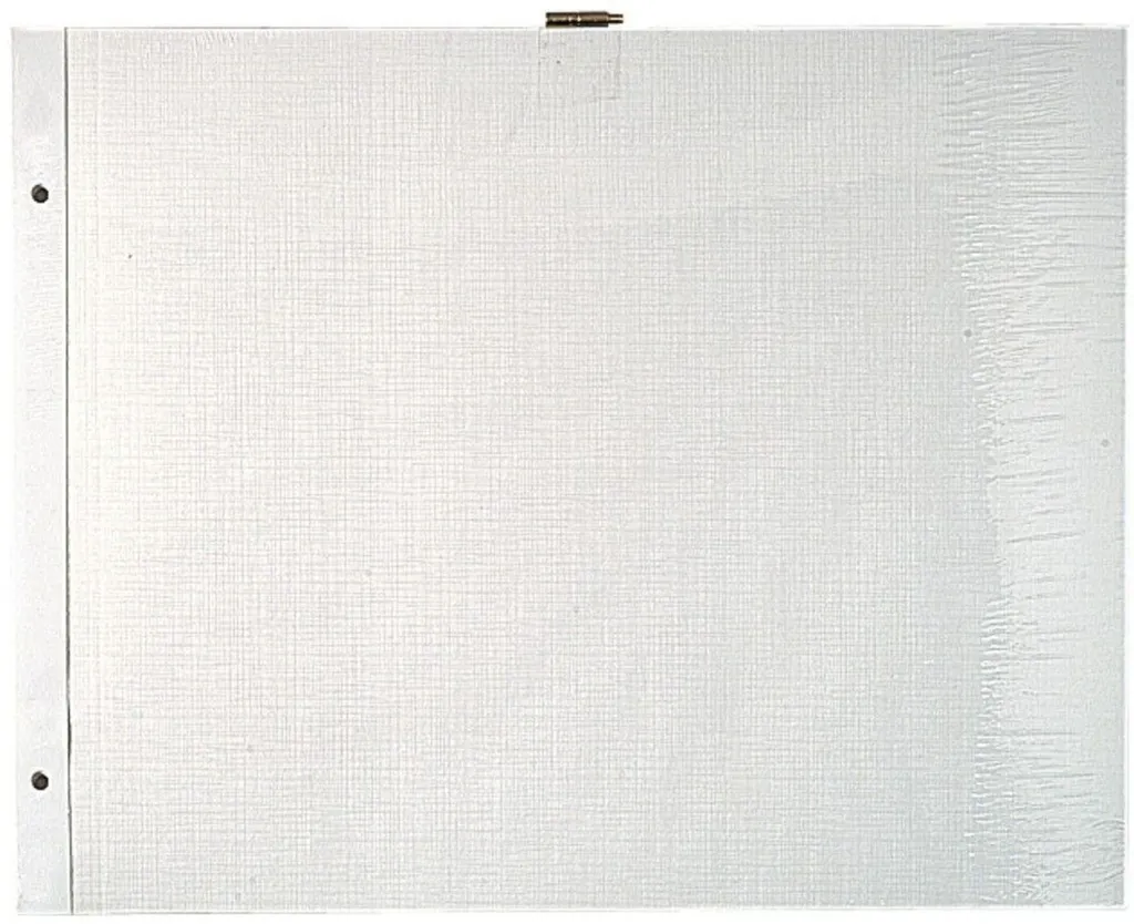 Protéger vos Photos : Recharges Album à Vis 29x37 cm Papier Blanc 16812E