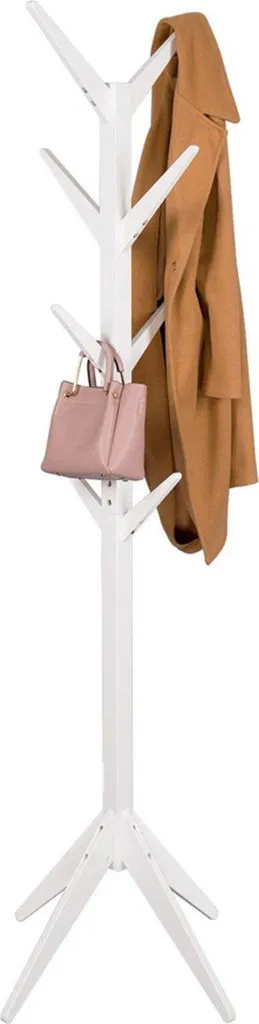 Portemanteau d'angle pour entrée et bureau - Rangement 8 suspensions