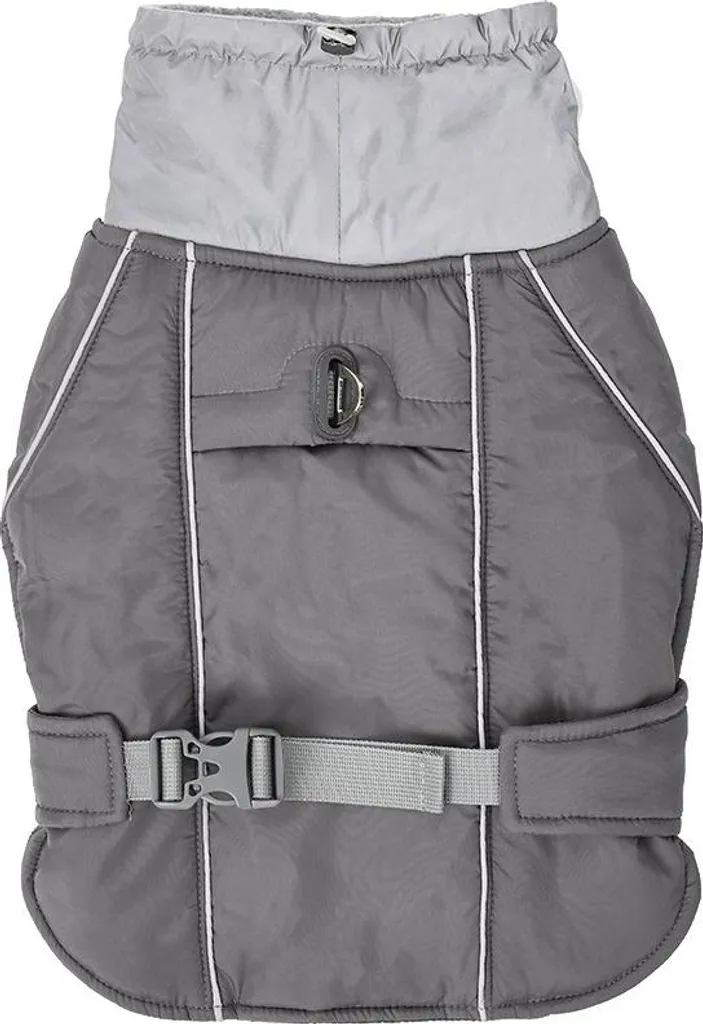 Giacca per Cani INF M Impermeabile Grigia | Outdoor Winter Coat