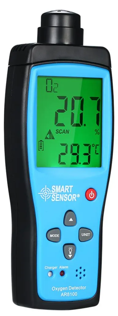 Détecteur d'oxygène SMART SENSOR AT8100 pour mesure auto portable - 3