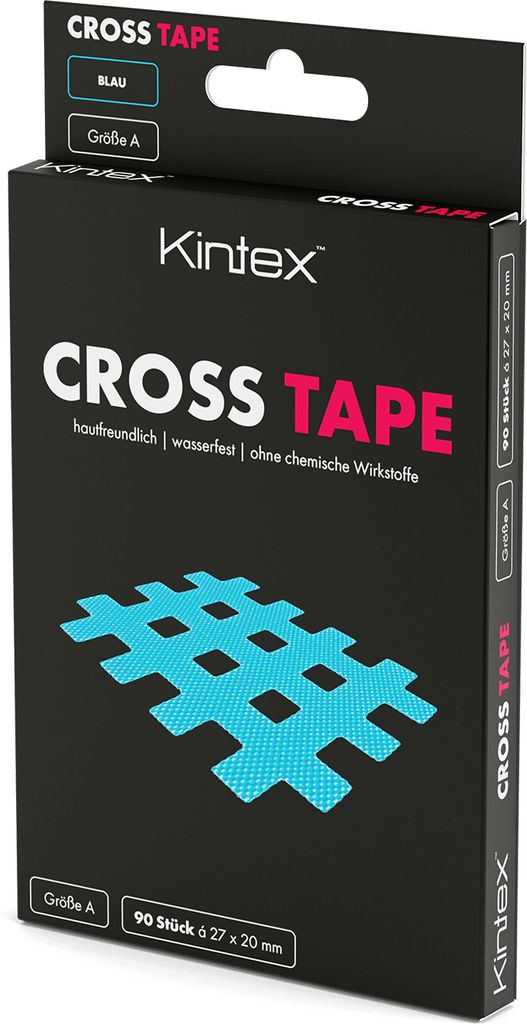 Kintex Cross Tape Blau A, 27 mm x 20 mm