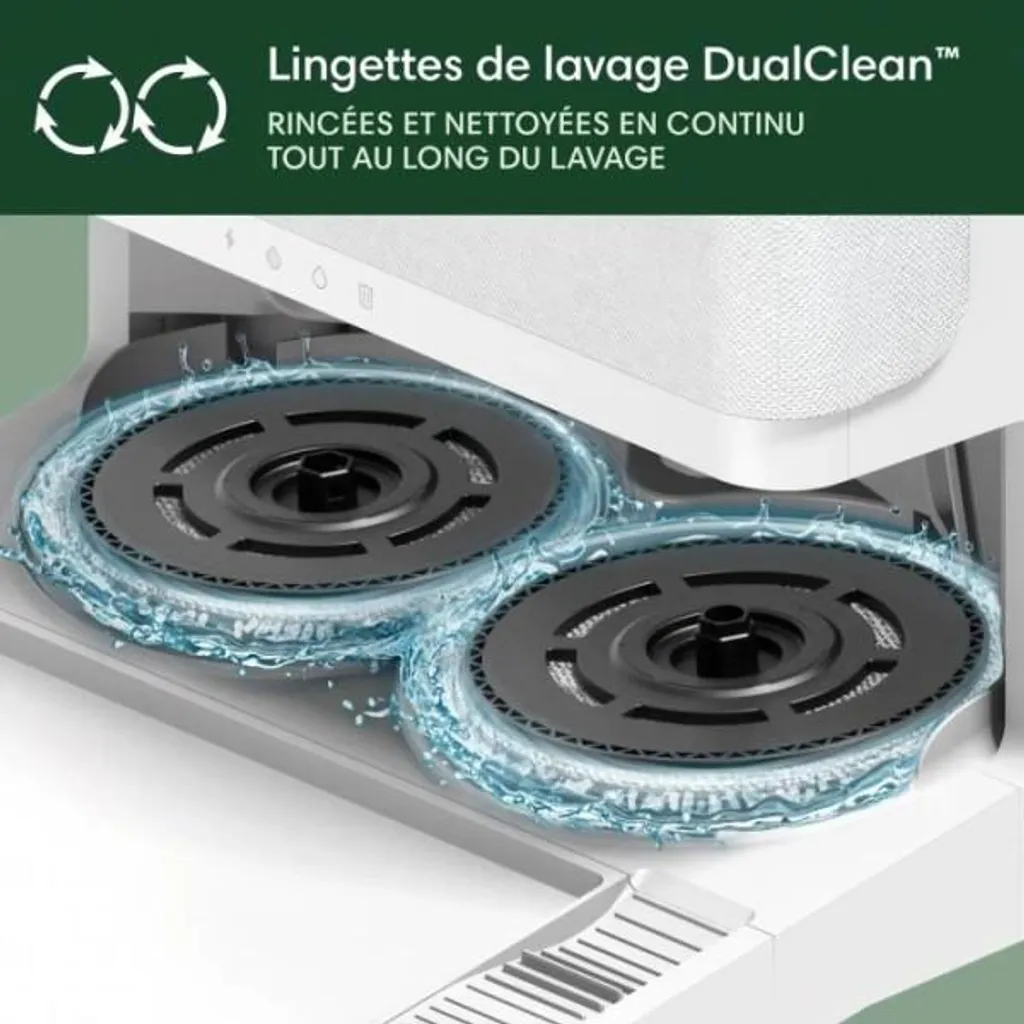iRobot Roomba Combo 505+ avec Station AutoWash White : Robot Complet - 19