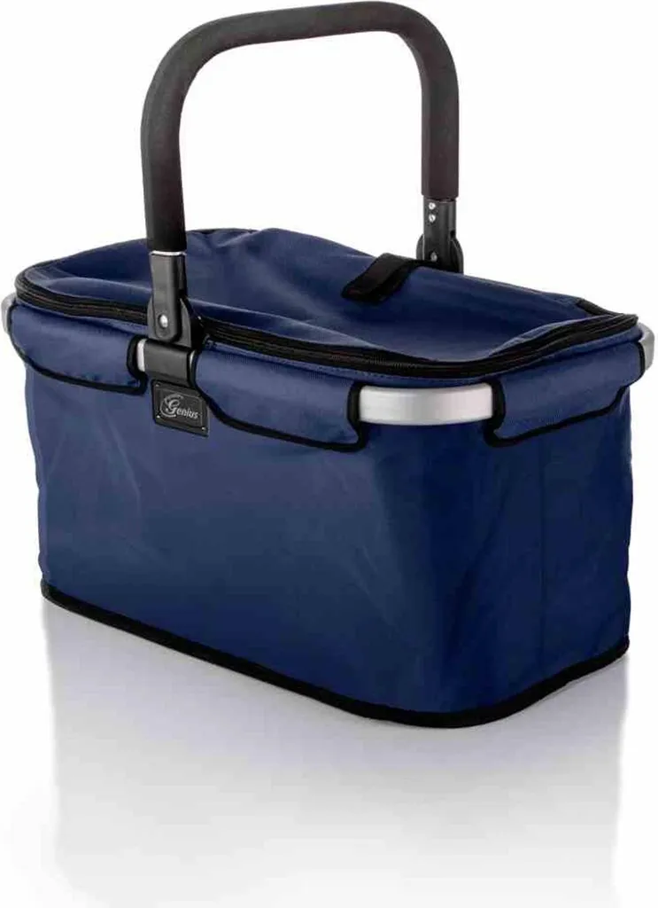 Panier à provisions Falko GENIUS bleu idéal pour transporter vos courses