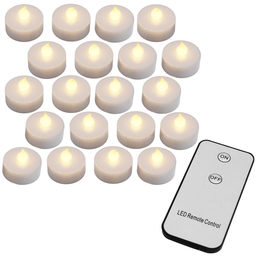 MONZANA® Teelichter LED +300H elektrisch flackernd mit Produktbild 