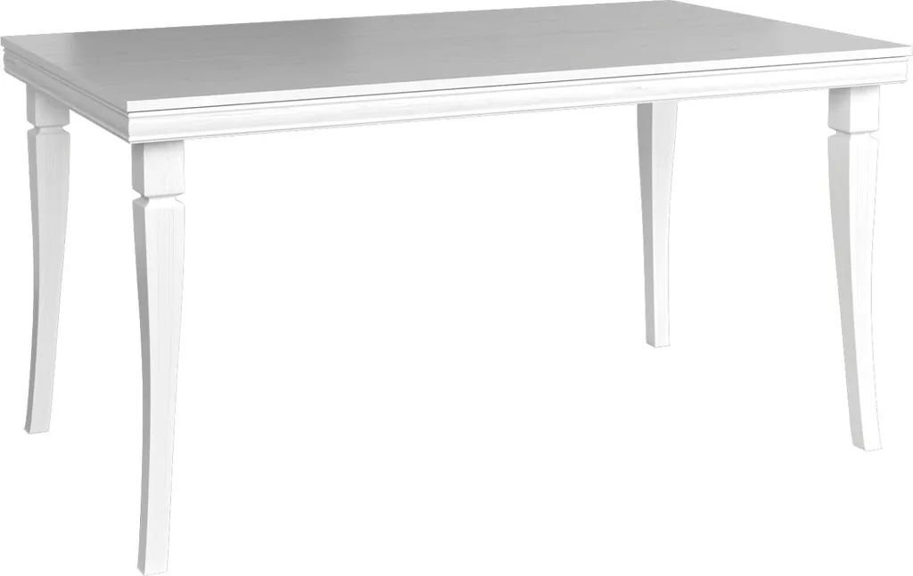 Table à manger extensible 160-203 cm GREGORIA en pin Andersen blanc